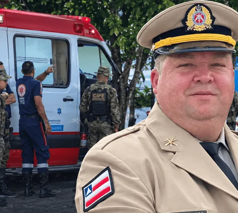 Sargento da Polícia Militar morre após passar mal enquanto aguardava para votar na Bahia.