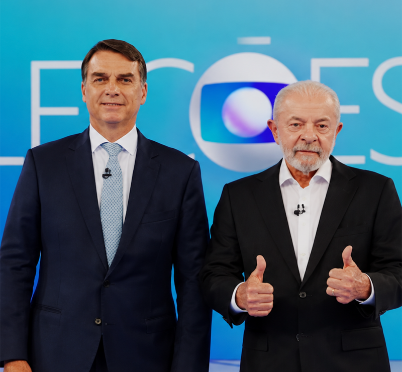Debate entre Lula e Flávio Bolsonaro tem troca de acusações e confronto de propostas.