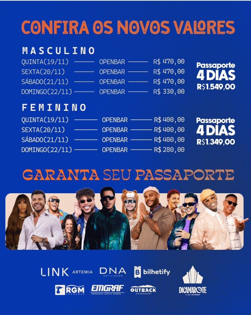Dicamarote está de volta à Micareta de Feira de Santana e promete ser um dos grandes destaques da folia em 2026